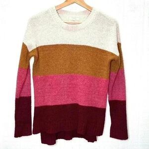 Maurices Womens Striped Long Sleeve Sweater Size XS